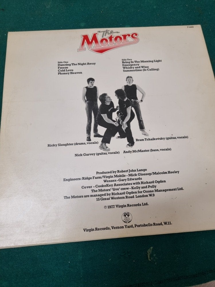 lp the motors 1977, Cd's en Dvd's, Vinyl | Overige Vinyl, Ophalen of Verzenden
