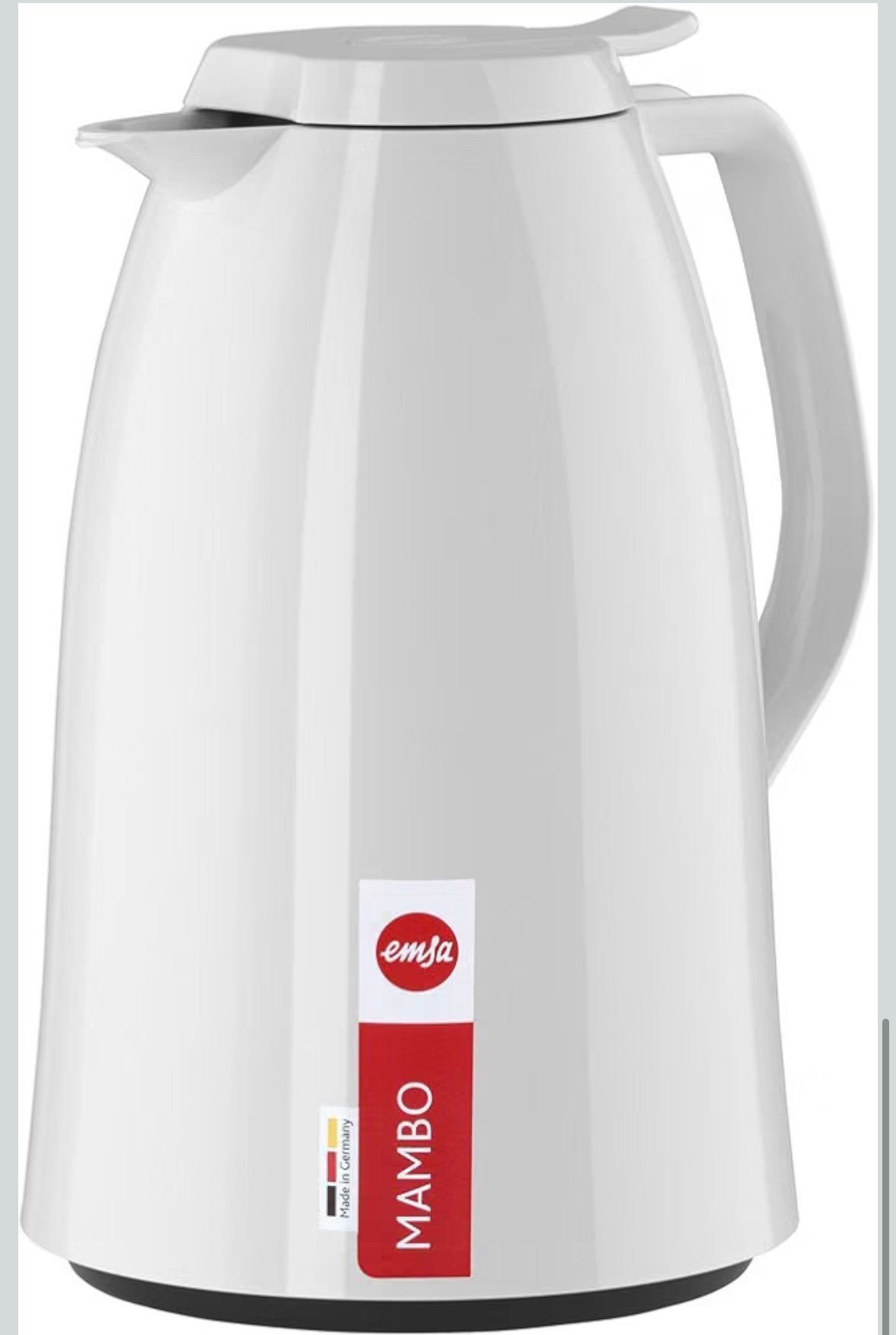 Emsa Mambo Thermoskan, 1,5 liter, quick tip-sluiting,, 1 tot 2 liter, Ophalen of Verzenden, Zo goed als nieuw