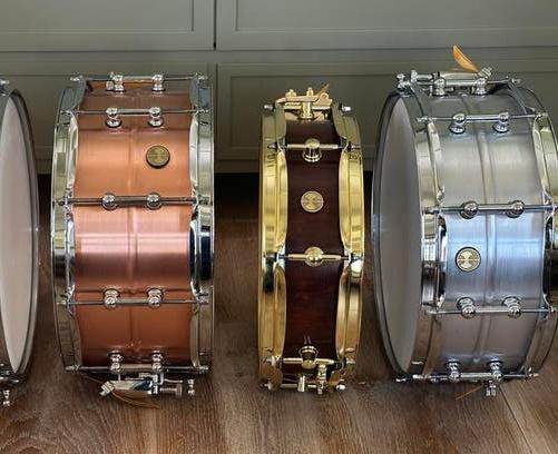 Bijlman snare drums koper en aluminium, Ophalen of Verzenden, Nieuw, Overige merken