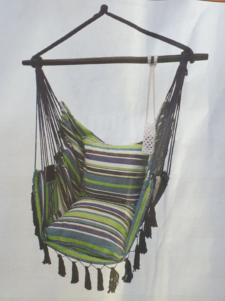 Hangstoel, nieuw, groot, Tuin en Terras, Opvouwbaar, Nieuw, Ophalen of Verzenden, Eenpersoons