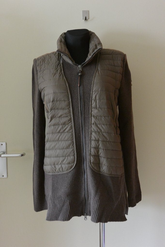 Parajumpers warm vest L wol & dons ,taupe zeer goed, Overige kleuren, Maat 42/44 (L), Zo goed als nieuw, Parajumpers