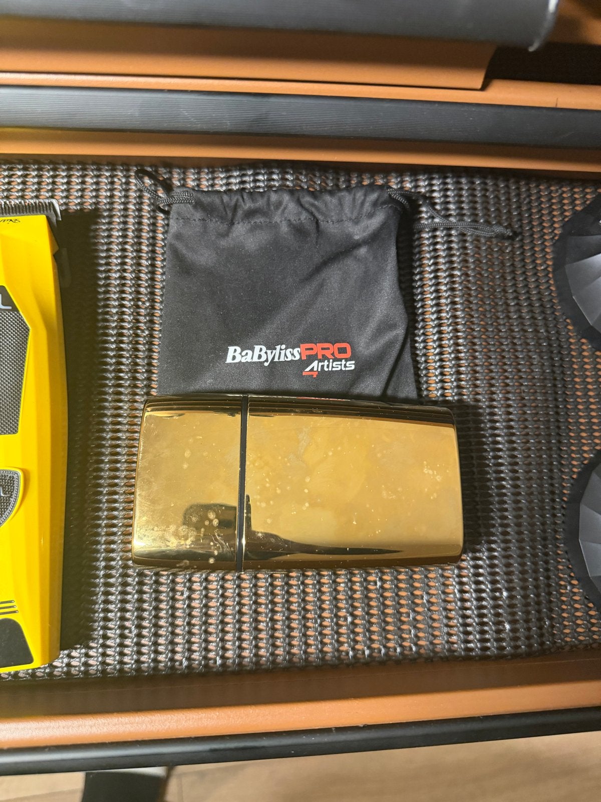 BaBylissPRO Artists Gold Shaver - Zo goed als nieuw, Ophalen of Verzenden, Zo goed als nieuw, Tondeuse