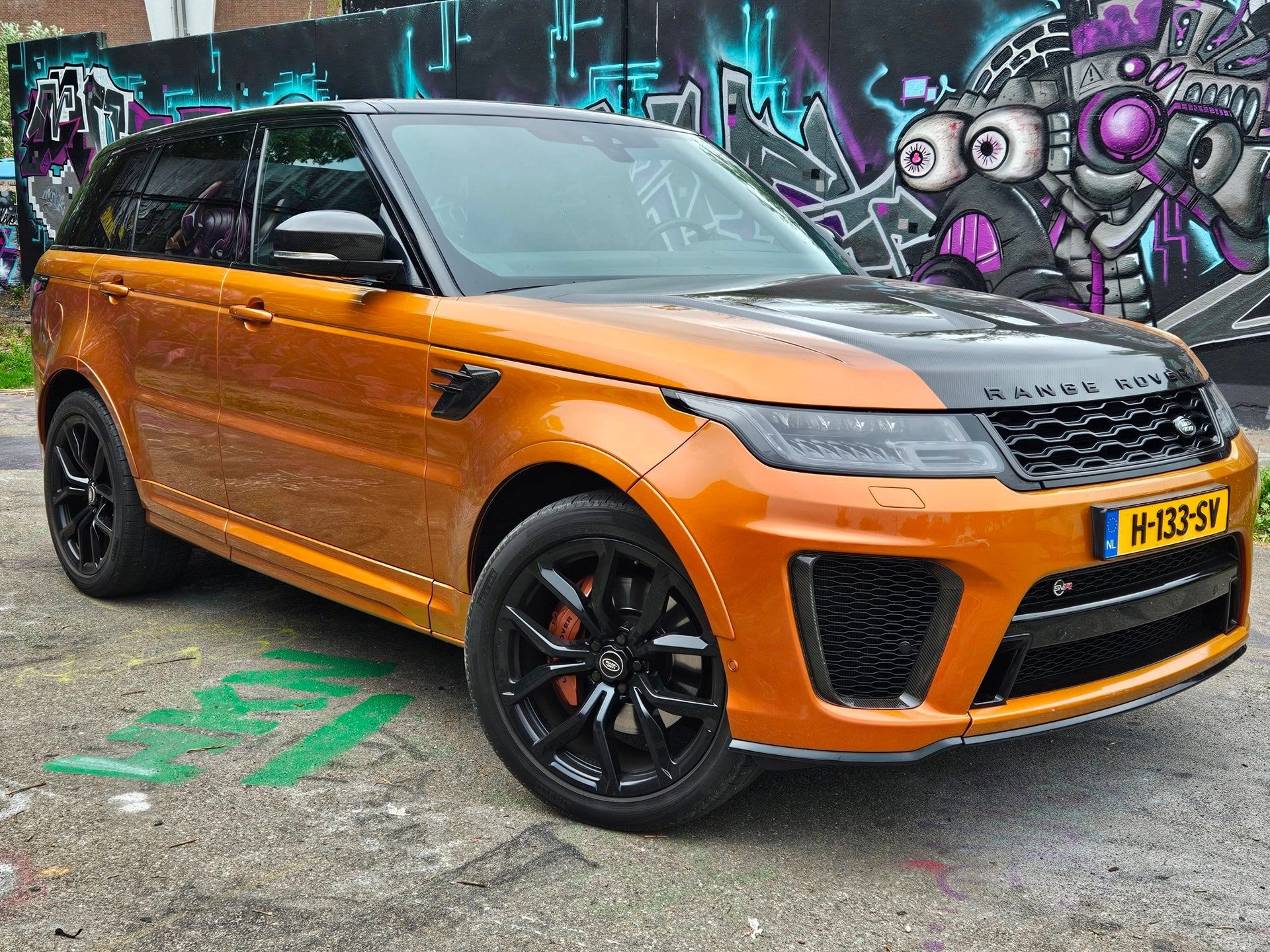 Land Rover Range Rover Sport 5.0 V8 SC SVR, Automaat, Dealer onderhouden, Gebruikt, Overige kleuren