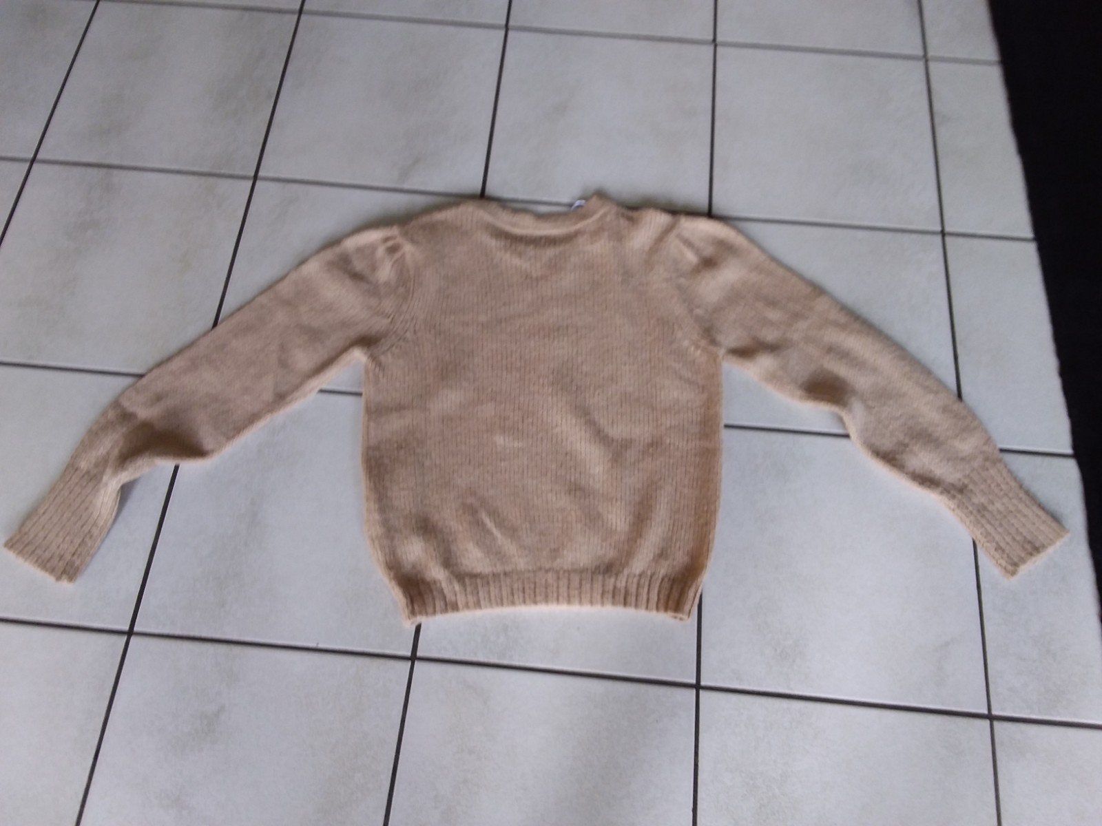 Jacqueline de yong trui maat S, Beige, Ophalen of Verzenden, Zo goed als nieuw, Maat 36 (S)