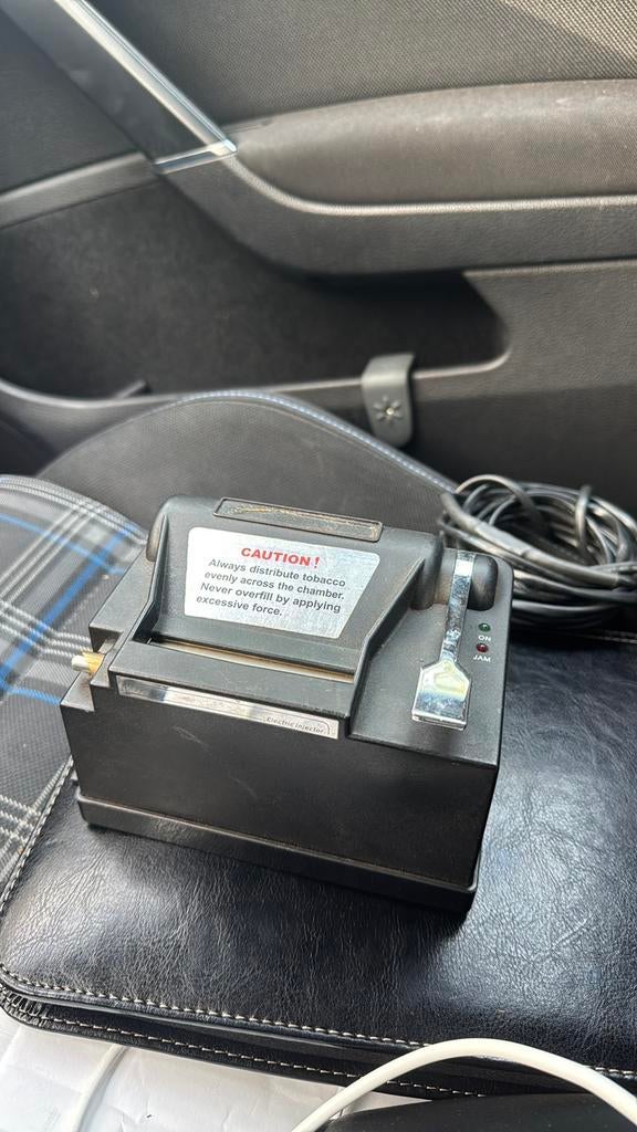 Elektrische Sigarettenmachine / Cigarette Injector, Ophalen, Gebruikt