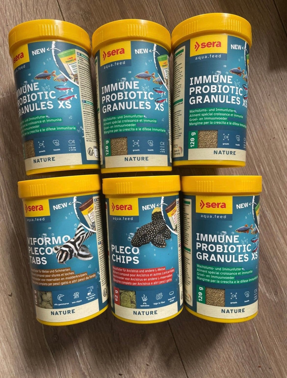 Aquarium Vissenvoer Pakket Tetra & Sera Nieuw & Ongebruikt, Ophalen of Verzenden, Zo goed als nieuw
