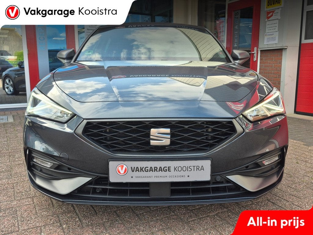 Seat Leon 1.5 TSI FR 150pk|ACC|Carplay|, Auto's, 12 maanden, Zwart, 4 cilinders, Leon