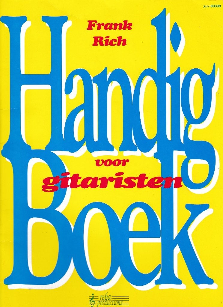 Handig boek voor gitaristen Frank Rich, Verzenden, Zo goed als nieuw, Artiest of Componist, Gitaar