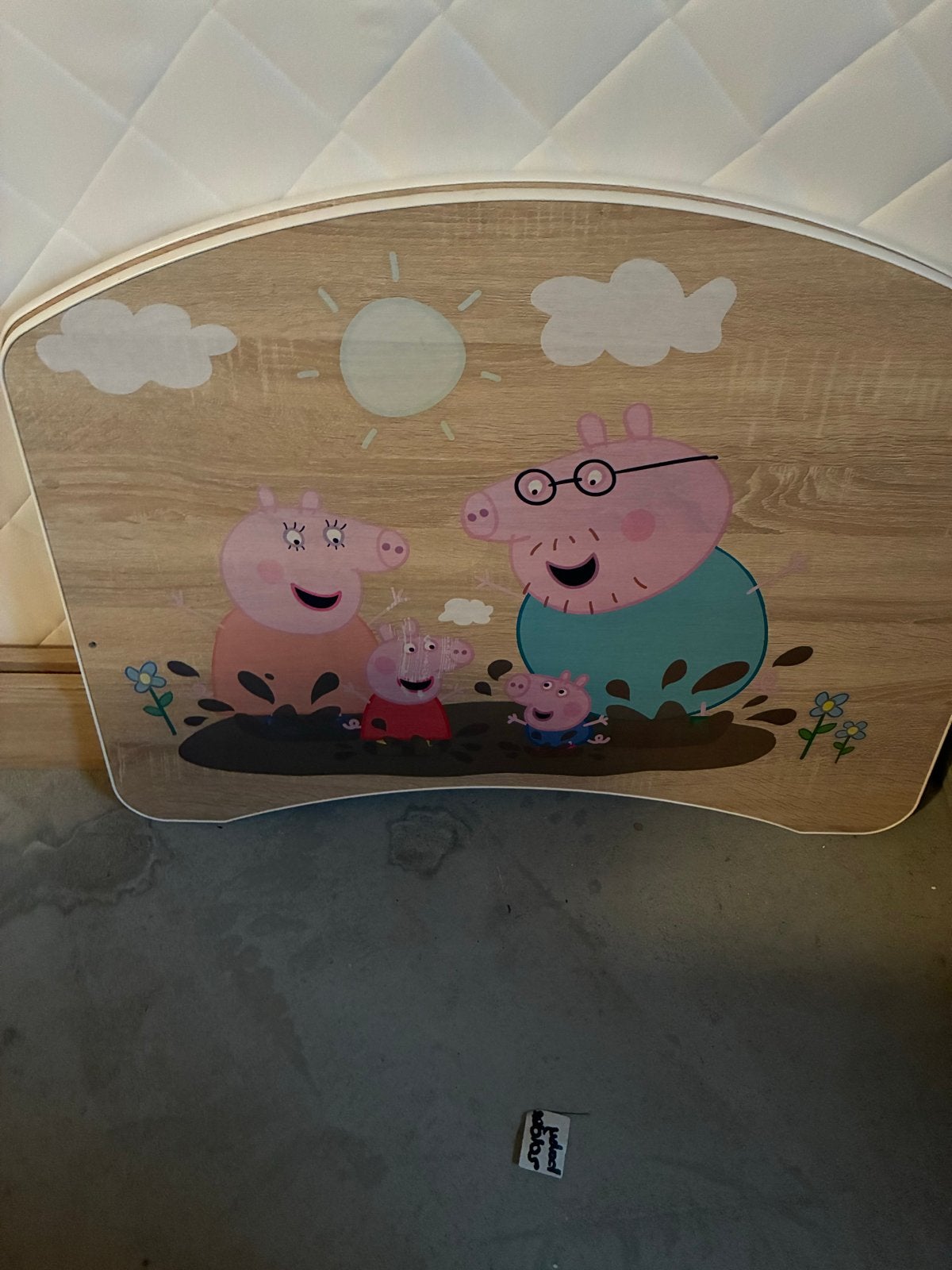 Peppa Pig kinderbed - gedemonteerd, Ophalen, Gebruikt, 70 tot 85 cm, 140 tot 160 cm