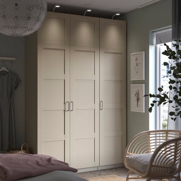 Ikea Bergsbo deur grijsbeige 50x229cm, Ophalen, 200 cm of meer, Nieuw, 50 tot 100 cm