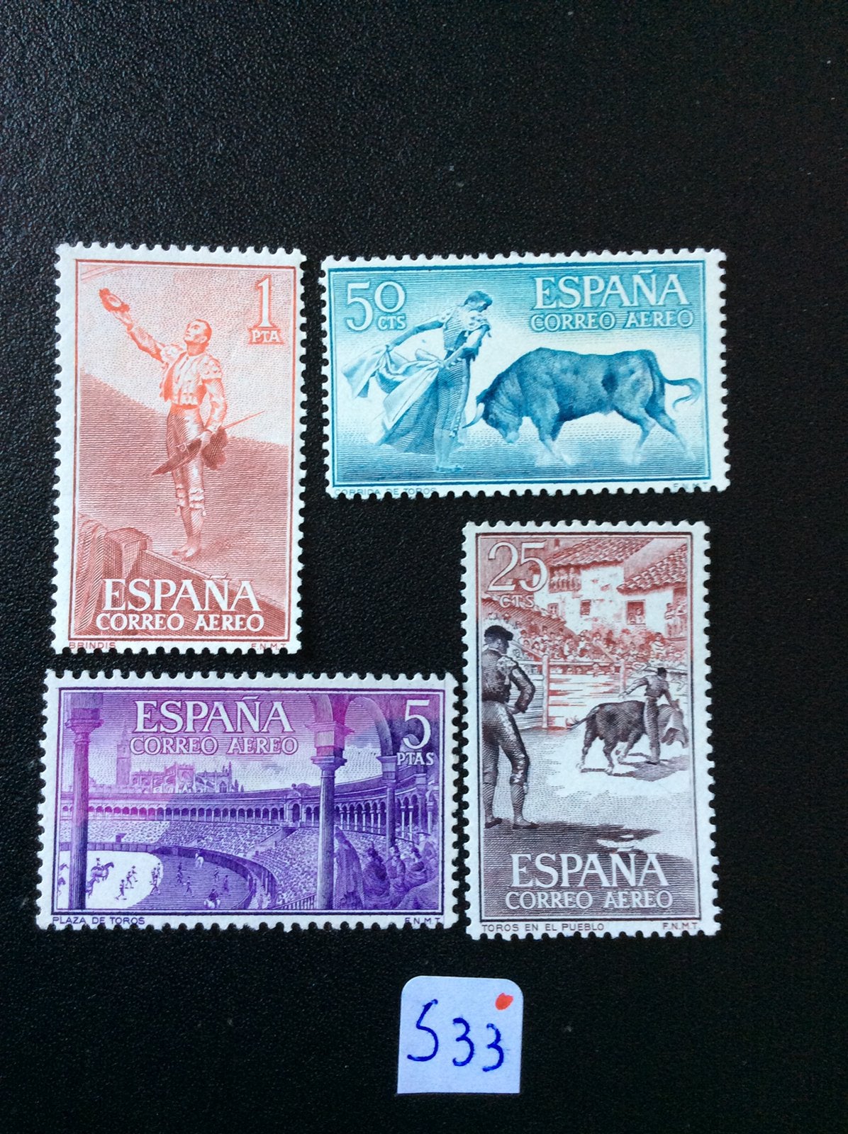 Spanje postzegels 1960 pfr Mi 1163/66, Ophalen of Verzenden, Postfris