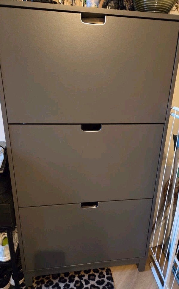 IKEA ställ schoenenkast 79x29x148 cm - Grijs, Ophalen, Gebruikt, Modern