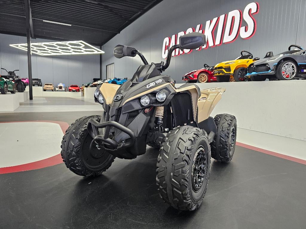 Kinder Quad Can Am - 24 volt - leren zit - verlichting, Ophalen of Verzenden, Nieuw