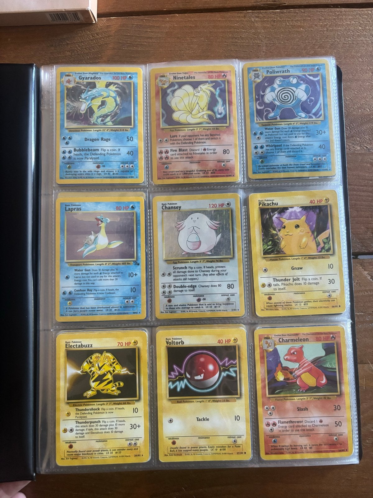 Pokémon kaarten + map, Ophalen of Verzenden, Gebruikt, Meerdere kaarten