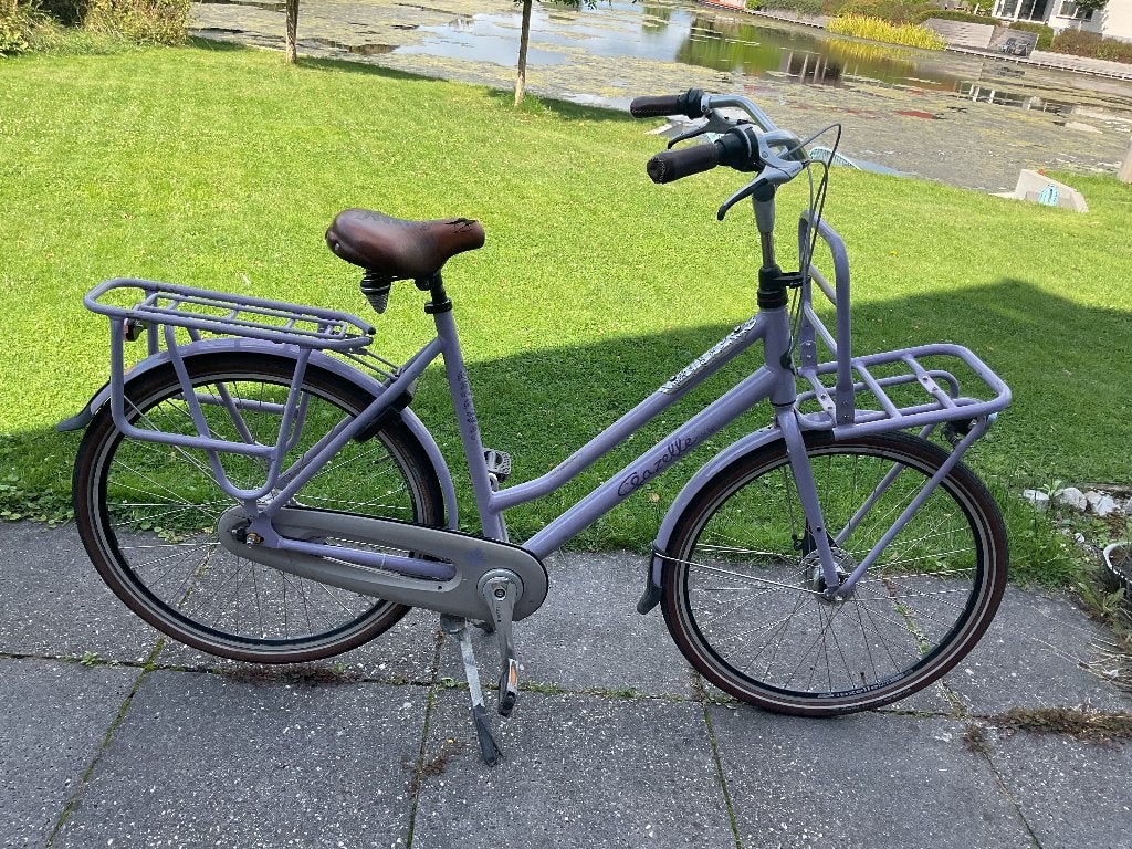 Miss grace gazelle dames fiets lila, Fietsen en Brommers, Ophalen, Gebruikt, 56 cm of meer, Gazelle
