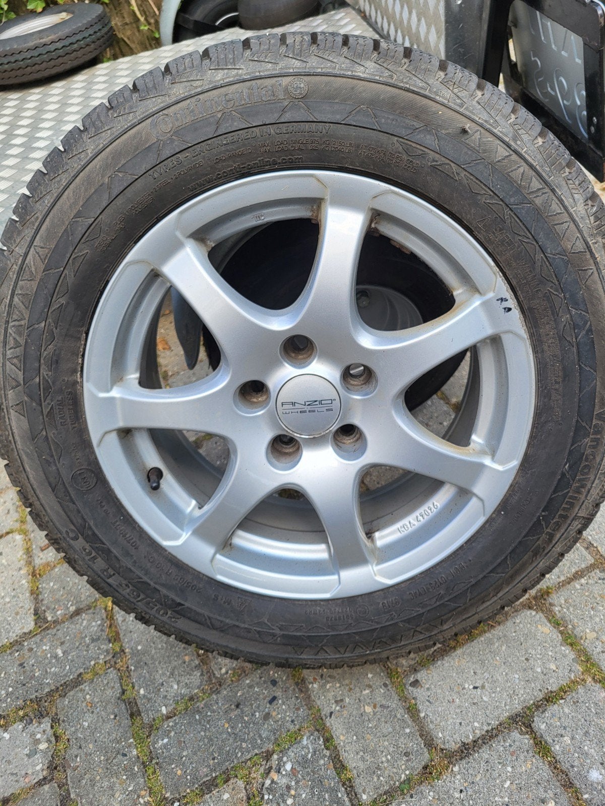 winterbanden  Volkswagen Transporter T4, Ophalen, 16 inch, Banden en Velgen, Bestelwagen