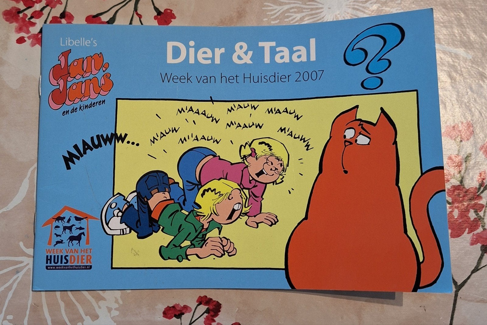 Libelle's Jan, Jans en de Kinderen - Dier & Taal 2007, Eén stripboek, Ophalen of Verzenden, Zo goed als nieuw