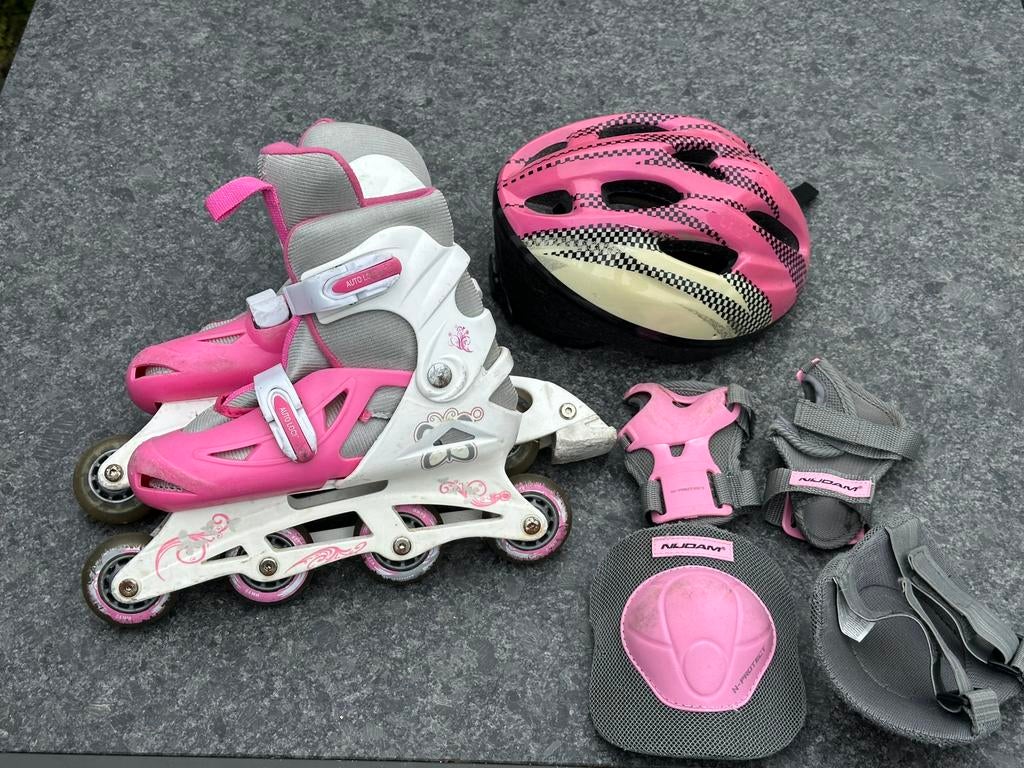 Skeelers, skates, verstelbaar van maat 36 tot maat 39, Ophalen, Verstelbaar, Gebruikt, Kinderen