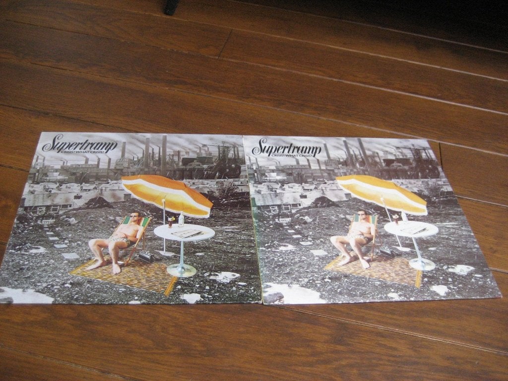 Supertramp crises what crises lp, Ophalen of Verzenden, Zo goed als nieuw, 12 inch, Poprock