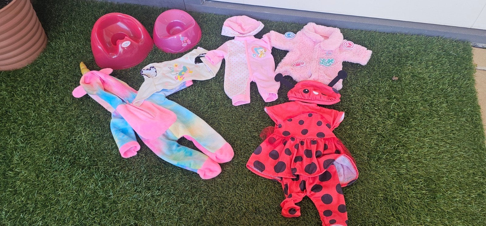 Groot Baby Born pakket: kleding, accessoires en meer!, Ophalen of Verzenden, Zo goed als nieuw, Overige typen
