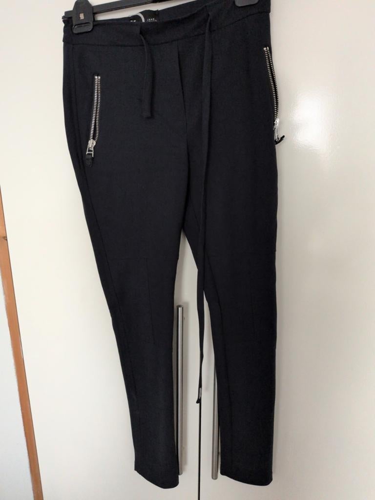 Travel broek van Jane Lushka maat XS, Blauw, Ophalen of Verzenden, Zo goed als nieuw, Maat 34 (XS) of kleiner
