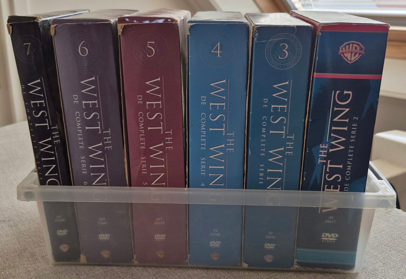 The West Wing - Complete Serie DVD Boxset (Seizoen 1-7), Engels, Nederlands, Drama, Ophalen of Verzenden