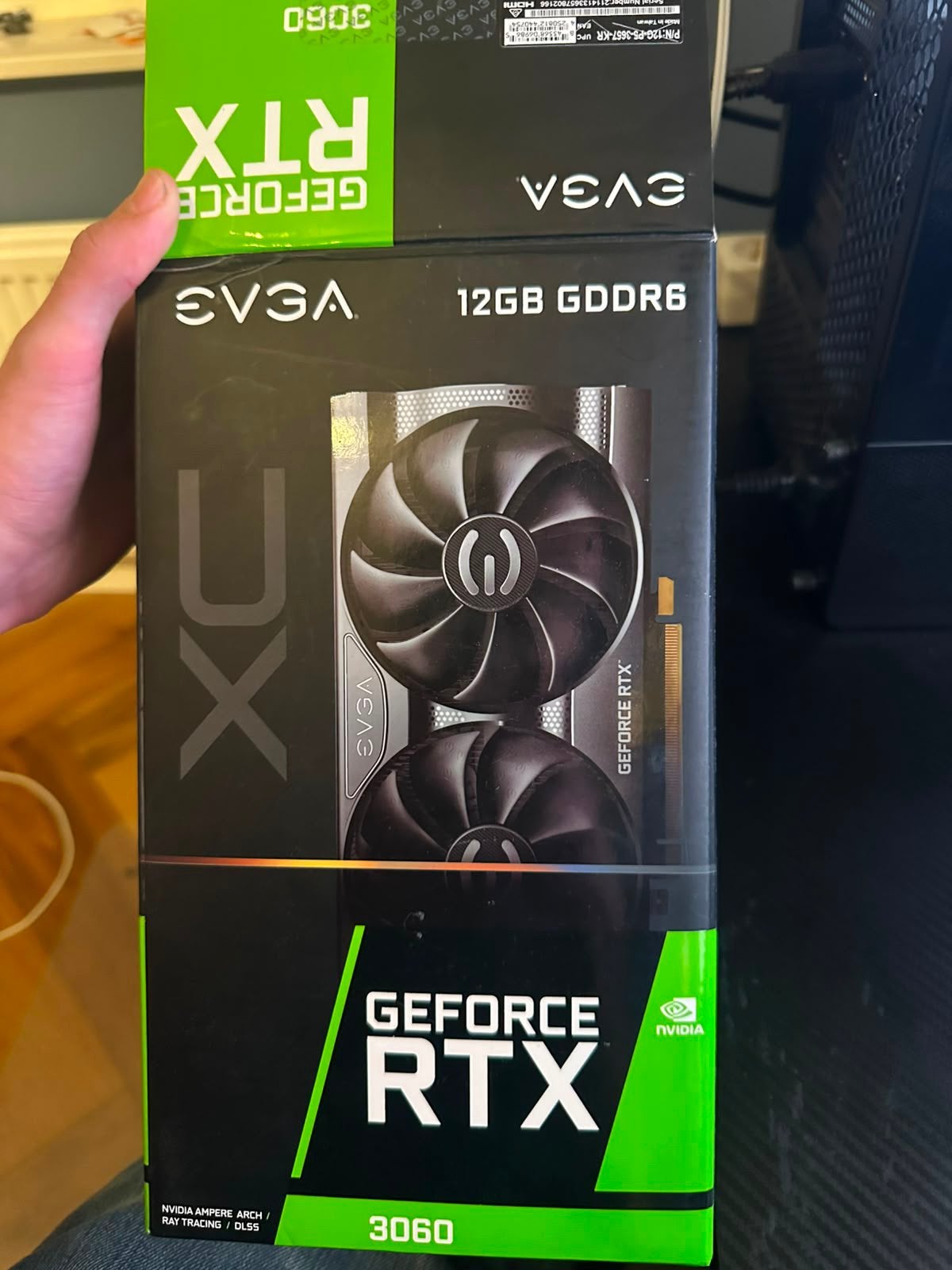 Geforce RTX 12gb GDDR6, Computers en Software, Videokaarten, Ophalen of Verzenden, Zo goed als nieuw, GDDR6, PCI-Express 4