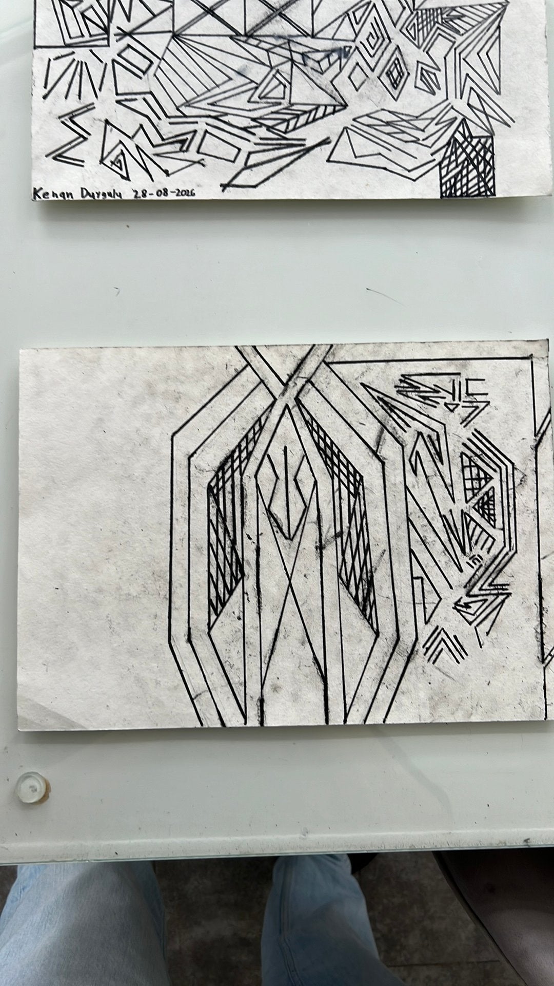Tekening, Hobby en Vrije tijd, Tekenen, Ophalen of Verzenden, Zo goed als nieuw, Overige typen