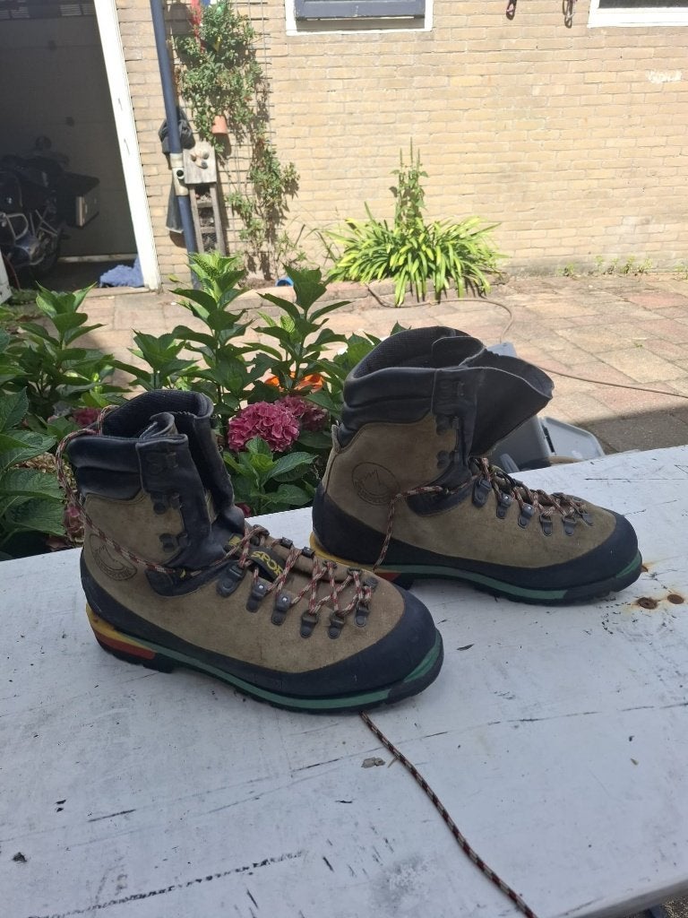 La Sportiva nepal top, Ophalen, Gebruikt
