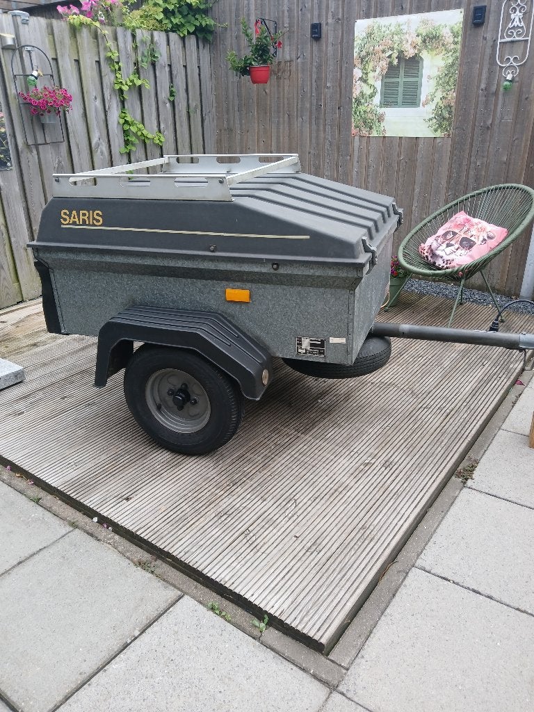 Tent bagegewagen, Ophalen, Gebruikt