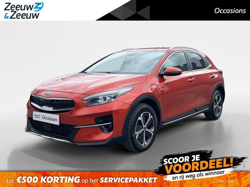 Kia XCeed 1.6 GDi PHEV DynamicPlusLine | Climate Control | N, Auto's, Kia, XCeed, Gebruikt, Leder en Stof, Automatische klimaatregeling