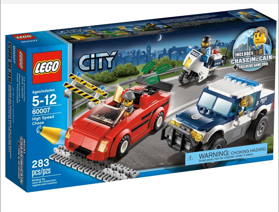 LEGO City 60007 High Speed Chase, Kinderen en Baby's, Speelgoed | Duplo en Lego, City, Lego, Ophalen of Verzenden, Zo goed als nieuw