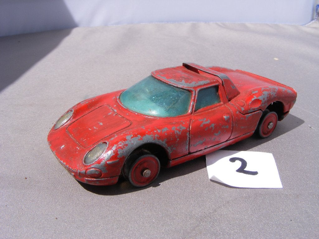 Ferrari berlinetta 250 le mans corgi toys 314 (2) incompleet, Hobby en Vrije tijd, Modelauto's | 1:43, Ophalen of Verzenden, Gebruikt