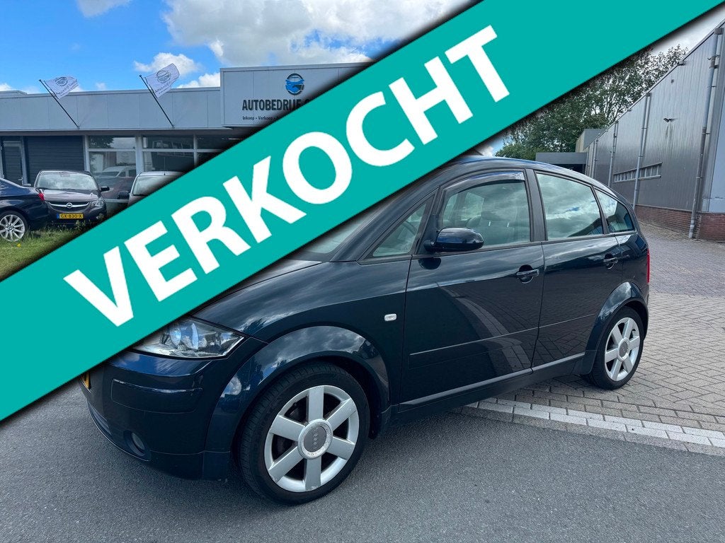 Audi A2 1.4. • ZEER NETTE AUTO •, Auto's, Audi, Voorwielaandrijving, Stof, Gebruikt, 31 €/maand