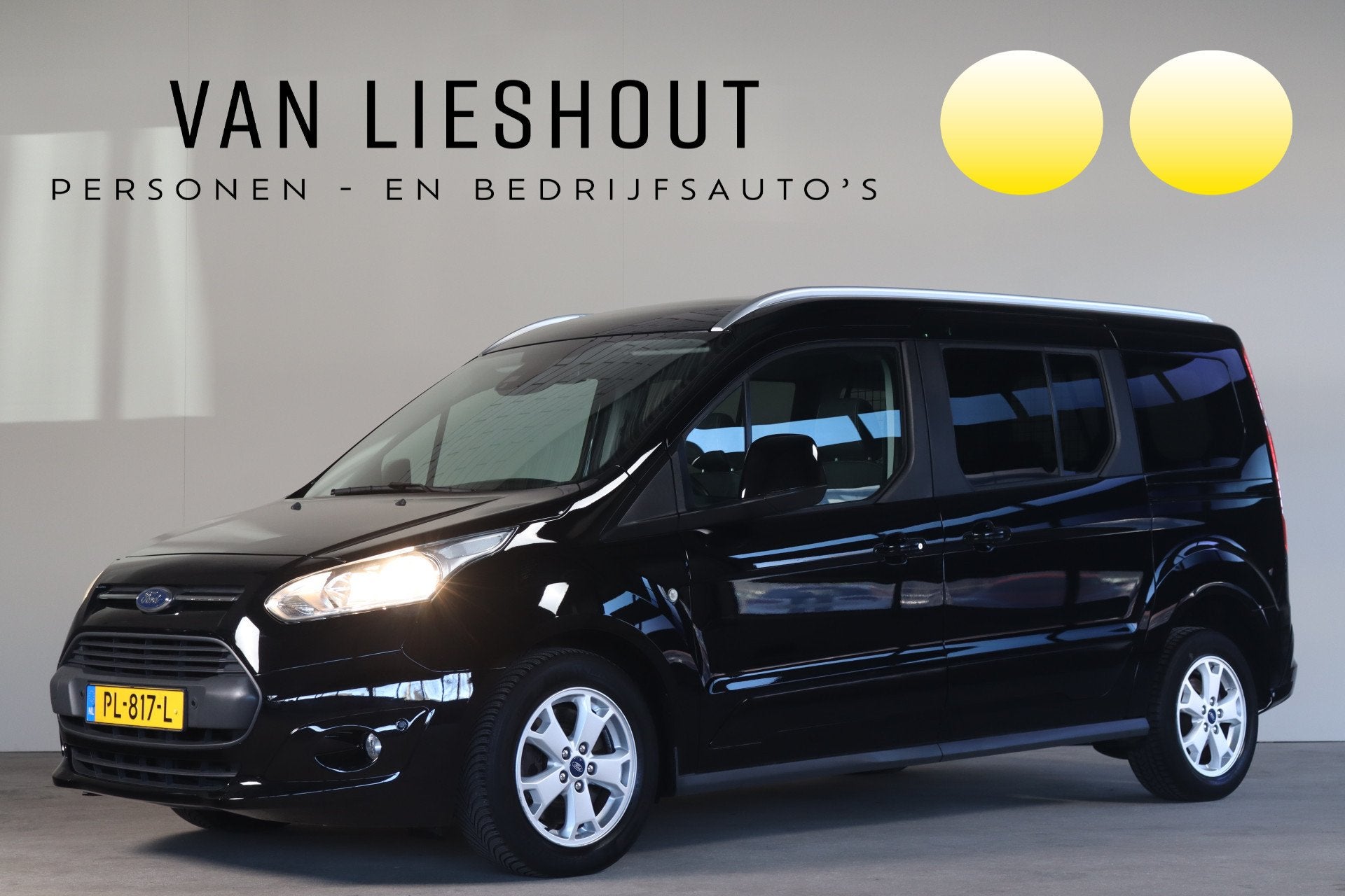 Ford Tourneo Connect Grand 1.5 TDCi Titanium - NL- Auto! Par, Auto's, Gebruikt, Euro 6, 4 cilinders, Origineel Nederlands