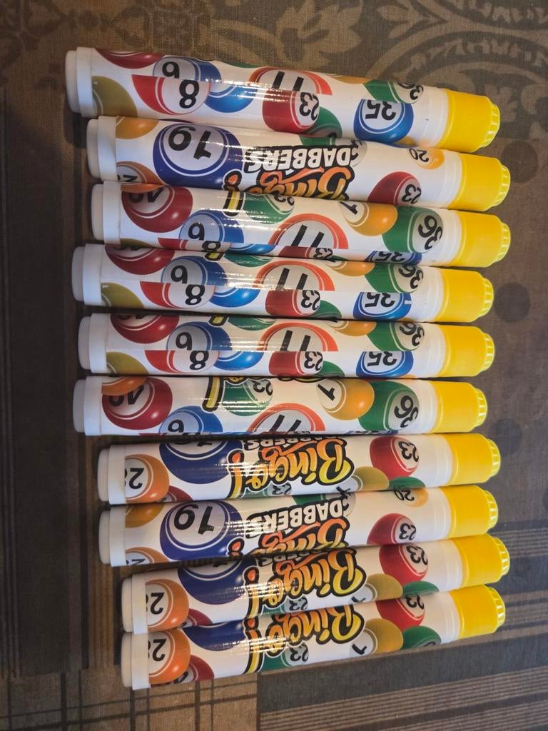Bingo Dabbers - Set van 10 stuks, Ophalen of Verzenden, Minder dan 500 stukjes, Nieuw, Overige typen