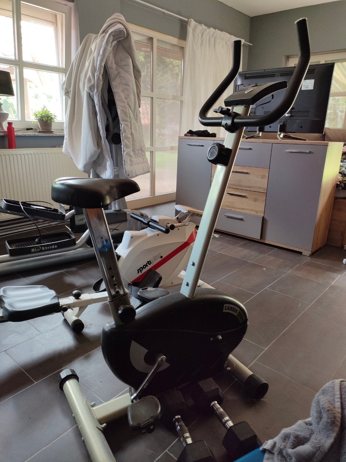 Hometrainer Dunlop *nette staat*, Ophalen, Zo goed als nieuw, Hometrainer