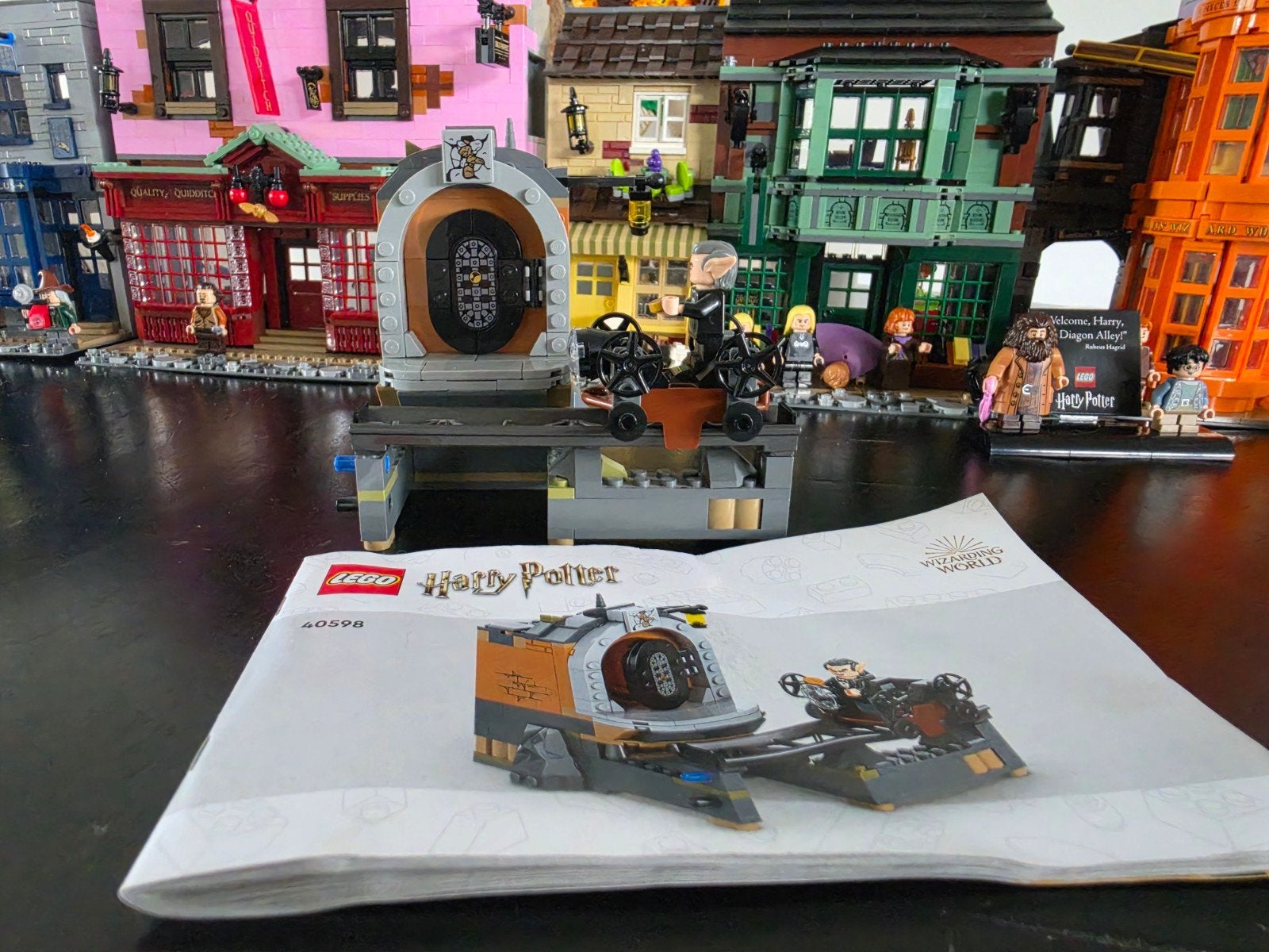 Lego harry potter set • Gringotts vault 40598, Lego, Harry Potter, Ophalen of Verzenden, Zo goed als nieuw