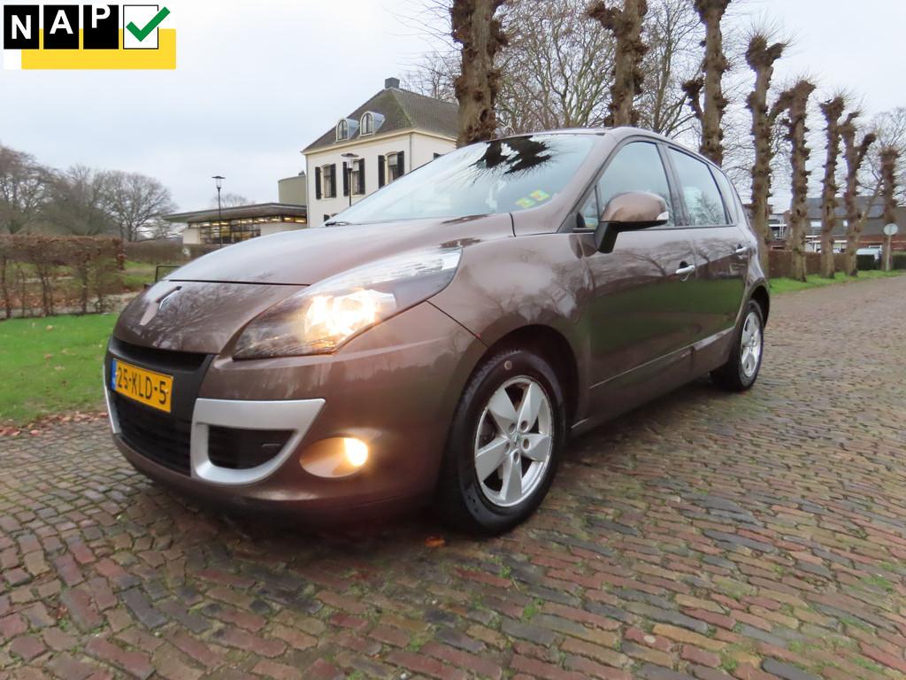 Renault Scénic 2.0 Dynamique Automaat Ecc Cruisecontrol Nav, Stof, Gebruikt, Zwart, 4 cilinders