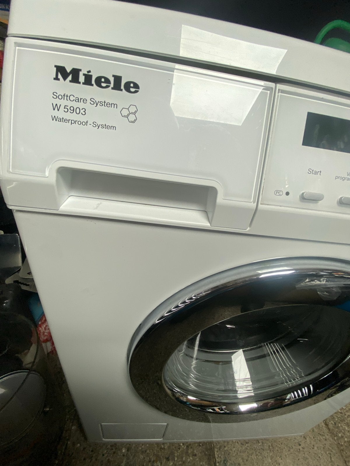 Miele W 5903 SoftCare System Wasmachine, Ophalen, 1200 tot 1600 toeren, 8 tot 10 kg, Zo goed als nieuw