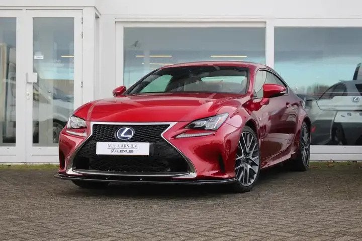 Lexus RC 300h F SPORT Line I Sterrenhemel! I Lane Keep Assis, Auto's, Automaat, Achterwielaandrijving, Gebruikt, 181 pk