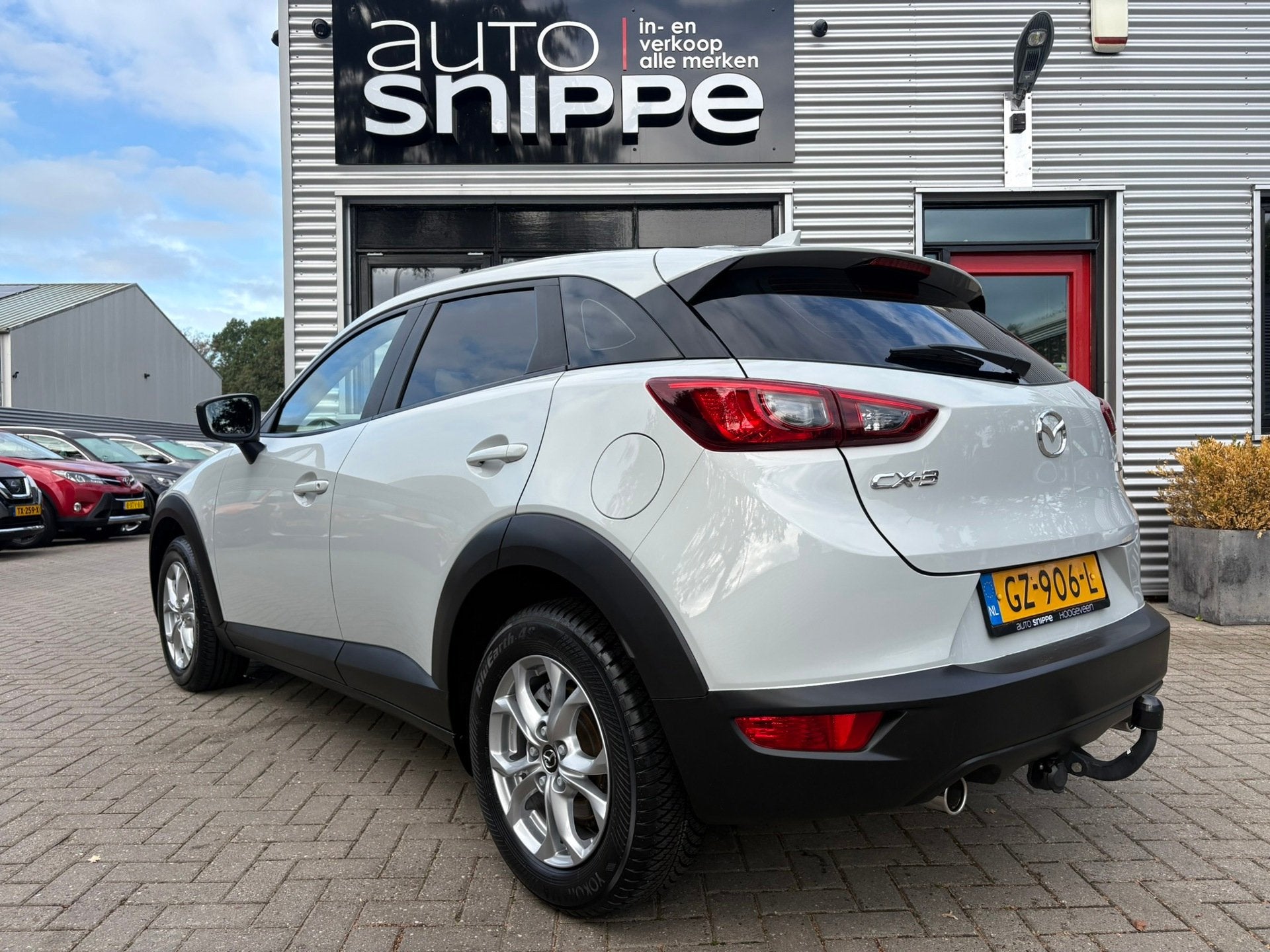 Mazda CX-3 2.0 SkyActiv-G 120 TS -AUTO AIRCO-LED-CRUISECONTR, Auto's, Voorwielaandrijving, 1998 cc, Stof, Gebruikt