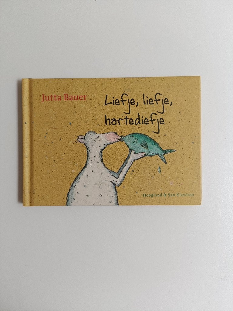Jutta Bauer - Liefje, liefje, hartediefje, Fictie algemeen, Jutta Bauer, Ophalen of Verzenden, Zo goed als nieuw