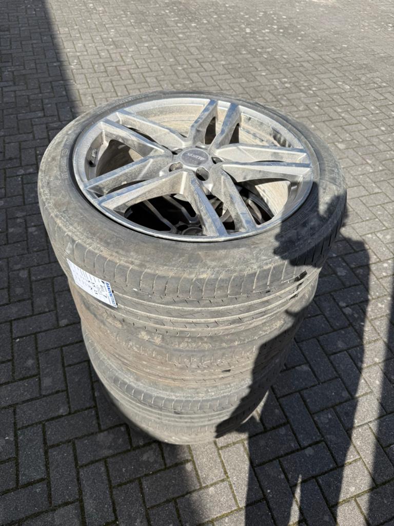 Winterband Velg Banden audi bmw mercedes smart opel, Ophalen, 245 mm, Banden en Velgen, Nieuw