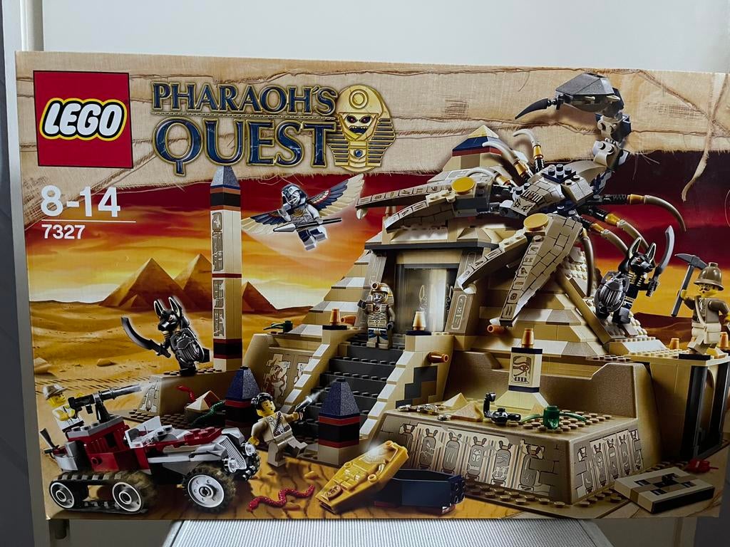 Lego 7327 Pharaohs Quest Pyramid, Verzenden, Lego, Nieuw, Complete set