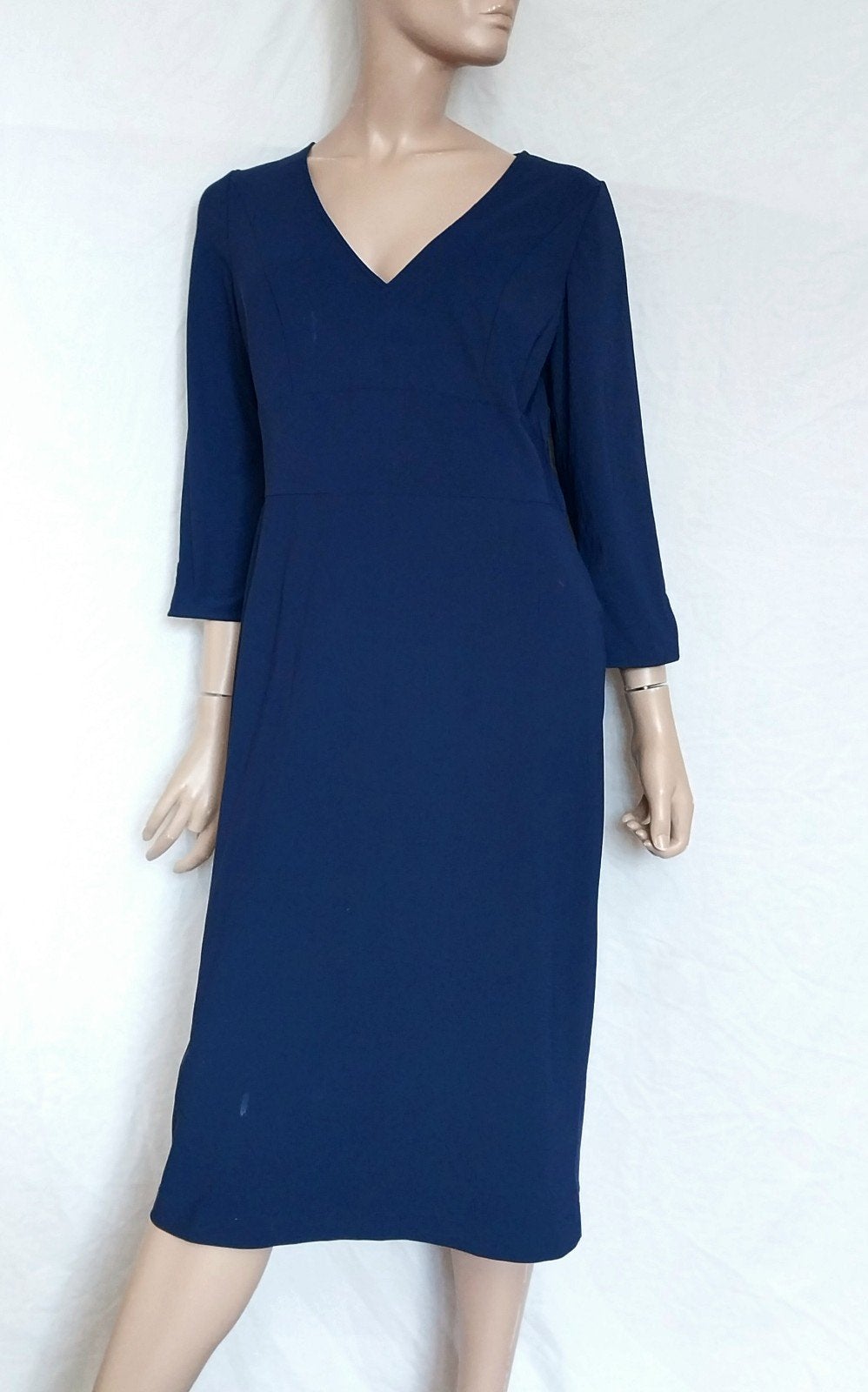 LA DRESS Jurk,  Maat L, Ophalen, Blauw, Maat 42/44 (L), Zo goed als nieuw