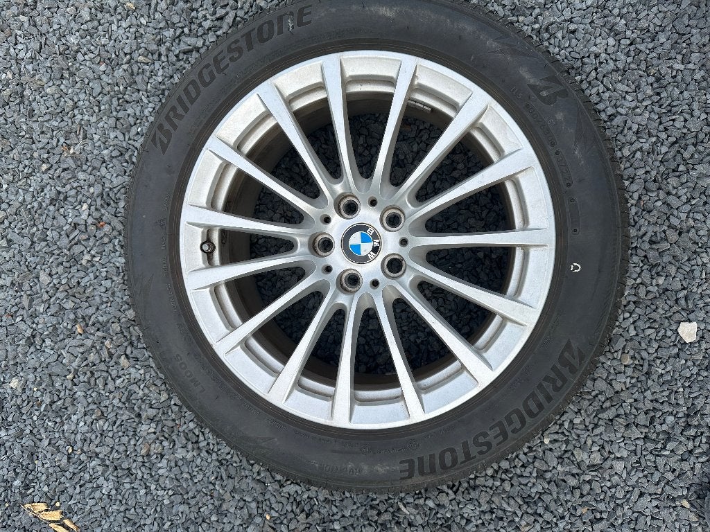 18” BMW velgen met winterbanden, Auto-onderdelen, Ophalen, 18 inch, Gebruikt, Velg(en)
