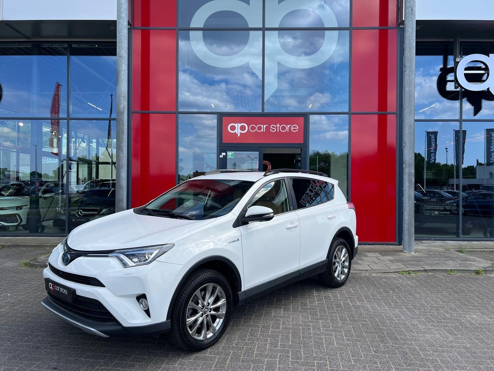 Toyota RAV4 2.5 Hybrid Executive, Gebruikt, Wit, Leder, 155 pk