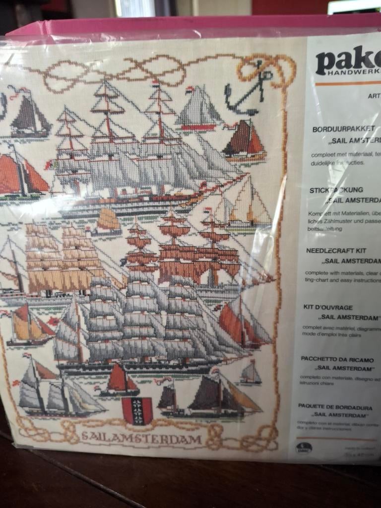 Sail Amsterdam, Ophalen of Verzenden, Nieuw, Borduurpakket