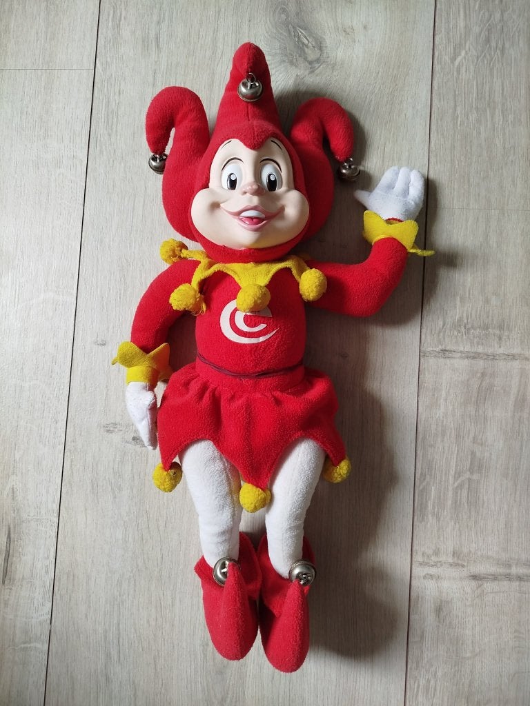 Nog nette originele vintage Efteling Pardoes (54 cm), Ophalen of Verzenden, Zo goed als nieuw, Beeldje of Poppetje